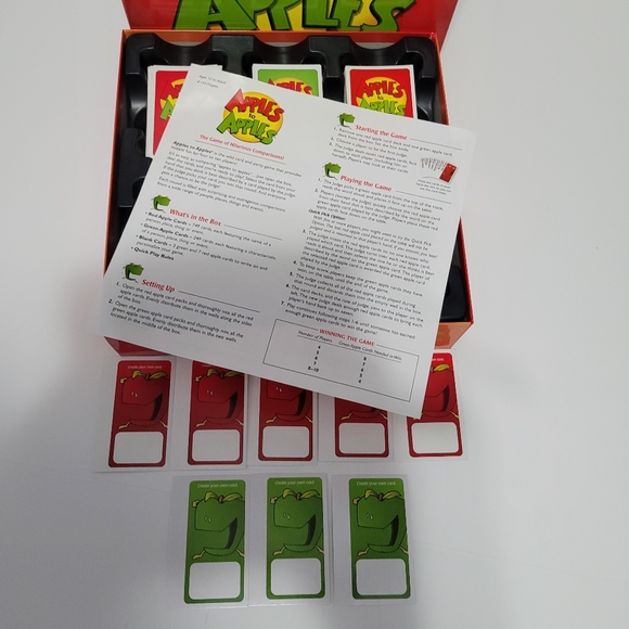Game  Apples To Apples Party Box  Mattel  Cards  Ages 12 to Adult  Family Game - Picture 4 of 4